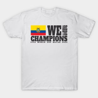 Fifa World Cup Qatar 2022 Champions - Ecuador - Light Color Edition T-Shirt